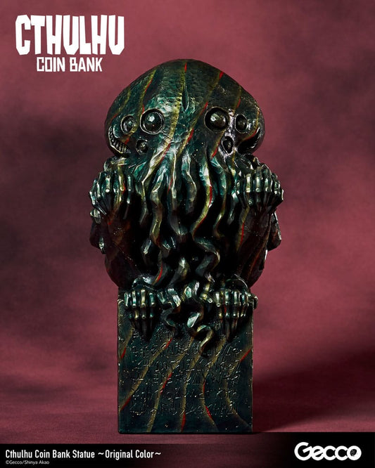 H.P. Lovecraft Cthulhu Mythos Coin Bank Statue Cthulhu (Original Color) 24 cm 4580744650823