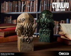 H.P. Lovecraft Cthulhu Mythos Coin Bank Statue Cthulhu (Stone Color) 24 cm 4580744650830