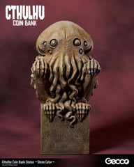 H.P. Lovecraft Cthulhu Mythos Coin Bank Statue Cthulhu (Stone Color) 24 cm 4580744650830