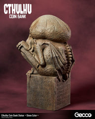 H.P. Lovecraft Cthulhu Mythos Coin Bank Statue Cthulhu (Stone Color) 24 cm 4580744650830