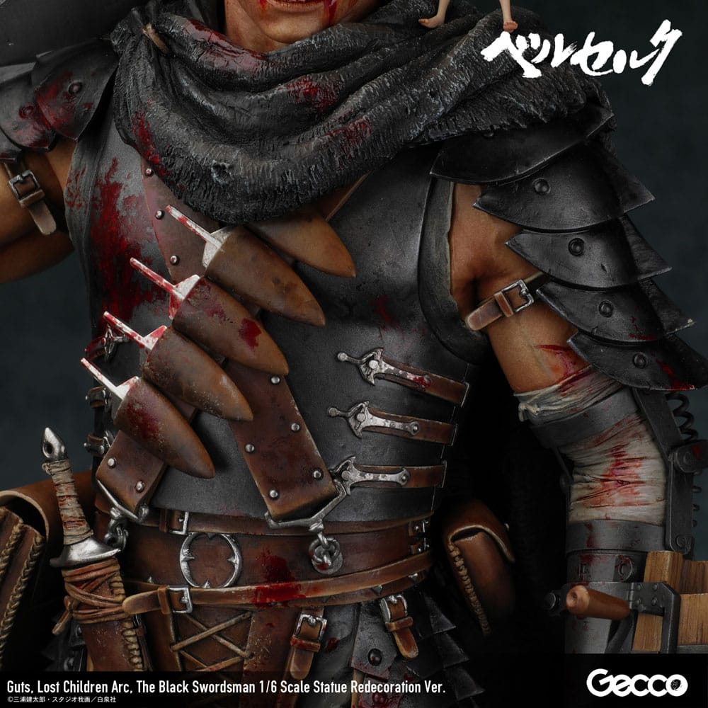 Berserk Statue 1/6 Guts Lost Children Arc The Black Swordsman Redecoration Ver. 38 cm 4580744650915