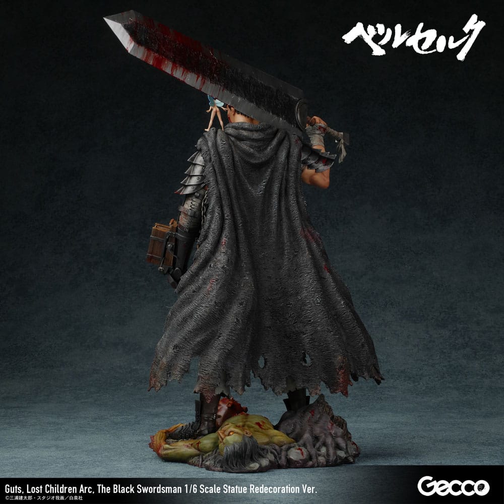 Berserk Statue 1/6 Guts Lost Children Arc The Black Swordsman Redecoration Ver. 38 cm 4580744650915