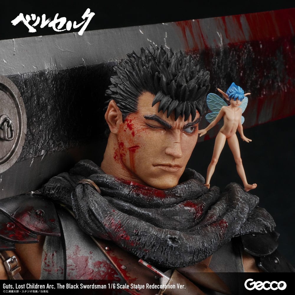 Berserk Statue 1/6 Guts Lost Children Arc The Black Swordsman Redecoration Ver. 38 cm 4580744650915