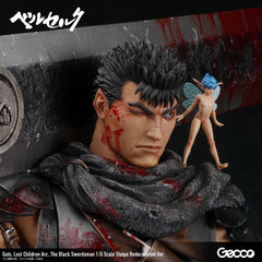 Berserk Statue 1/6 Guts Lost Children Arc The Black Swordsman Redecoration Ver. 38 cm 4580744650915