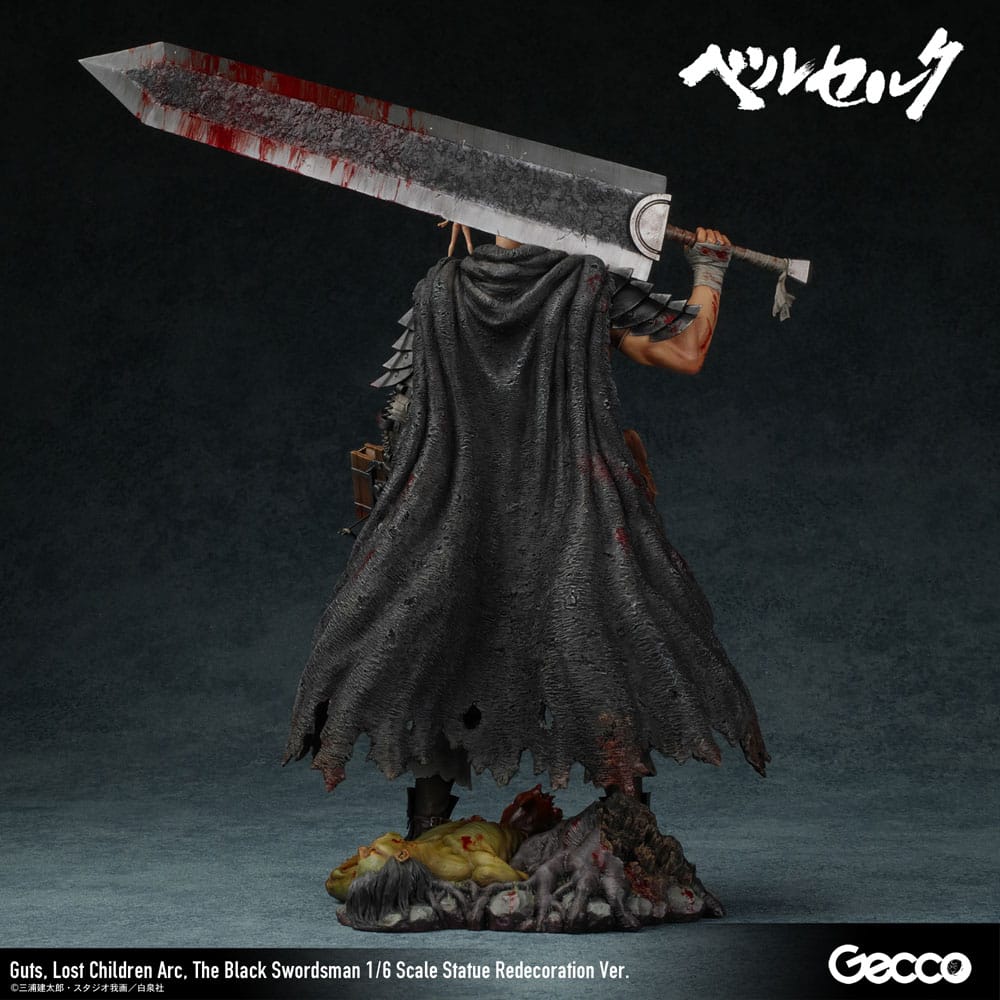 Berserk Statue 1/6 Guts Lost Children Arc The Black Swordsman Redecoration Ver. 38 cm 4580744650915
