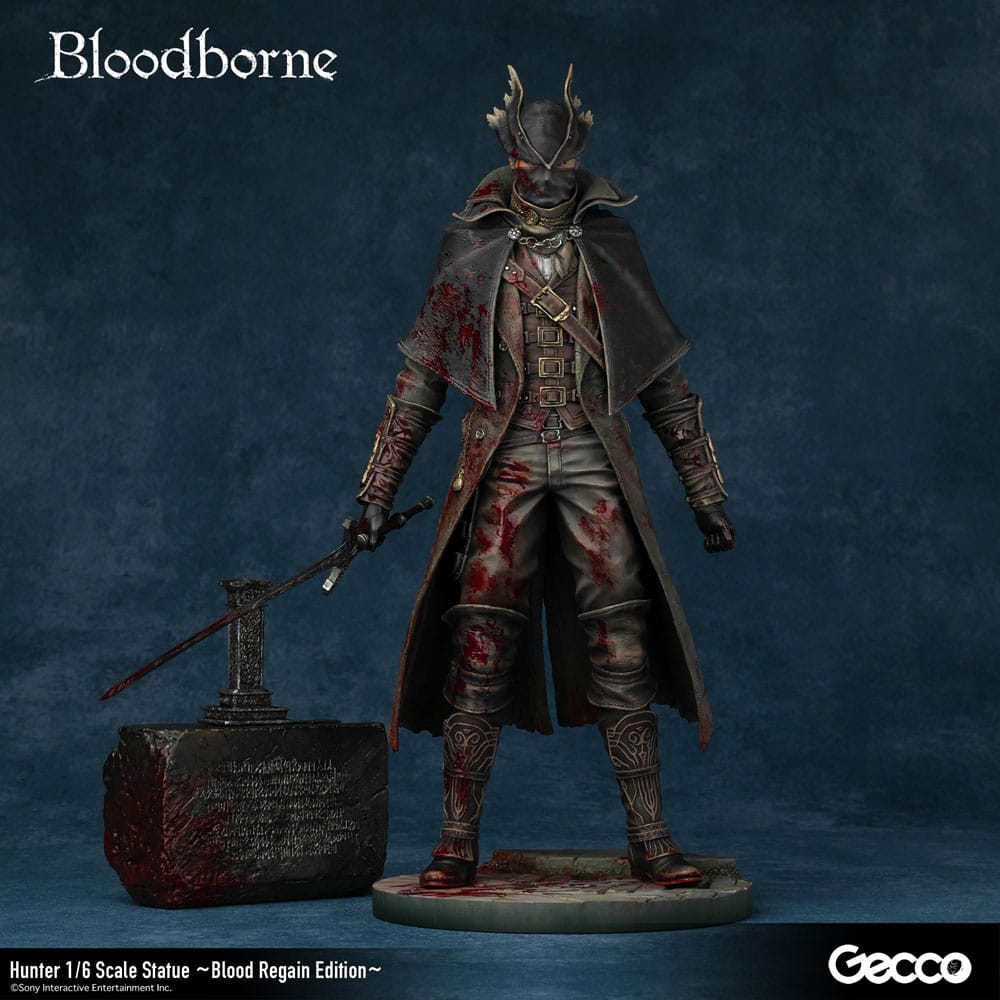 Bloodborne The Old Hunters PVC Statue 1/6 Hunter Blood Regain Edition 32 cm 4580744650922
