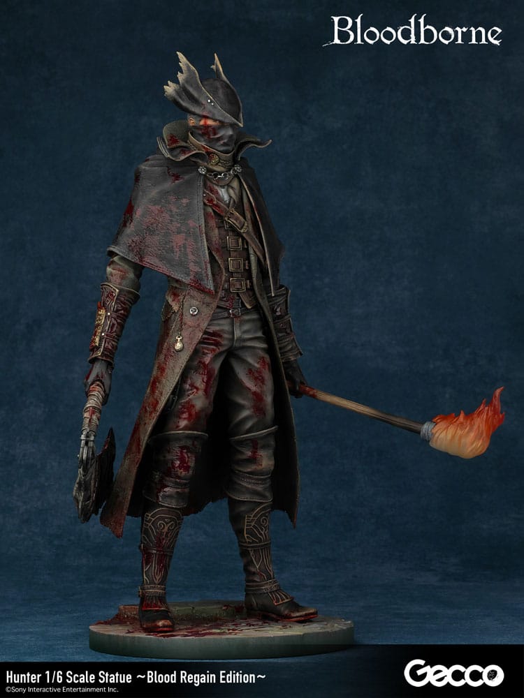 Bloodborne The Old Hunters PVC Statue 1/6 Hunter Blood Regain Edition 32 cm 4580744650922