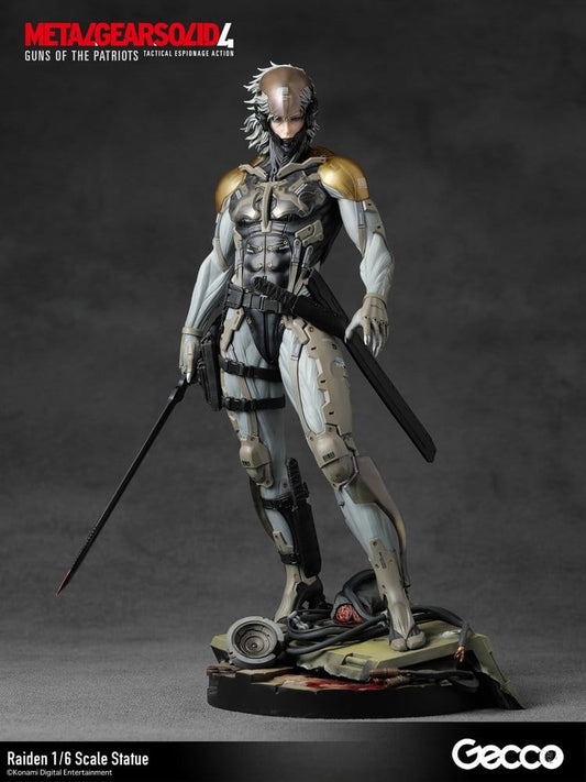 Metal Gear Solid 4 Guns of the Patriots Statue 1/6 Raiden 32 cm 4580744651035