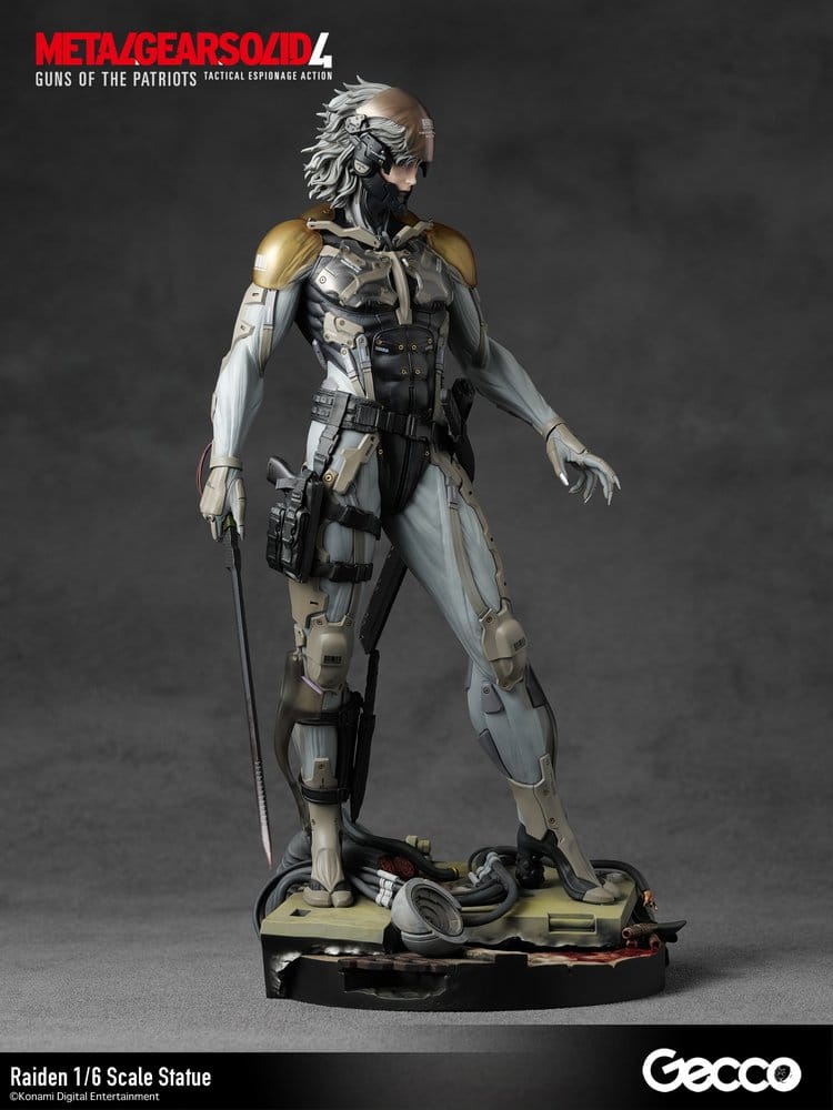 Metal Gear Solid 4 Guns of the Patriots Statue 1/6 Raiden 32 cm 4580744651035