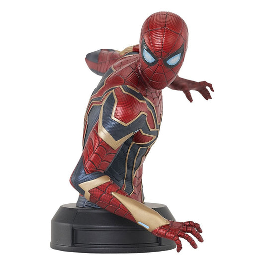 Avengers: Infinity War Bust 1/6 Iron Spider-Man 15 cm 0699788840344
