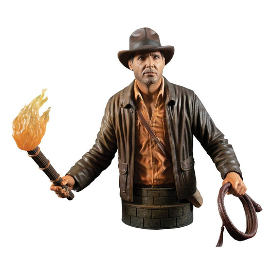 Indiana Jones: Raiders of the Lost Ark Bust 1/6 Indiana Jones Variant SDCC 2023 Exclusive 15 cm 0699788847275