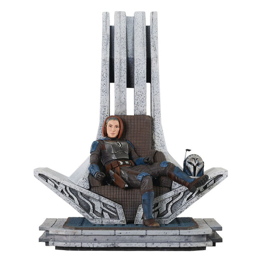 Star Wars: The Mandalorian Premier Collection 1/7 Bo-Katan Kryze on Throne 35 cm 0699788850213