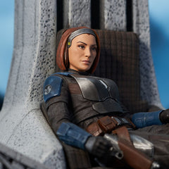Star Wars: The Mandalorian Premier Collection 1/7 Bo-Katan Kryze on Throne 35 cm 0699788850213