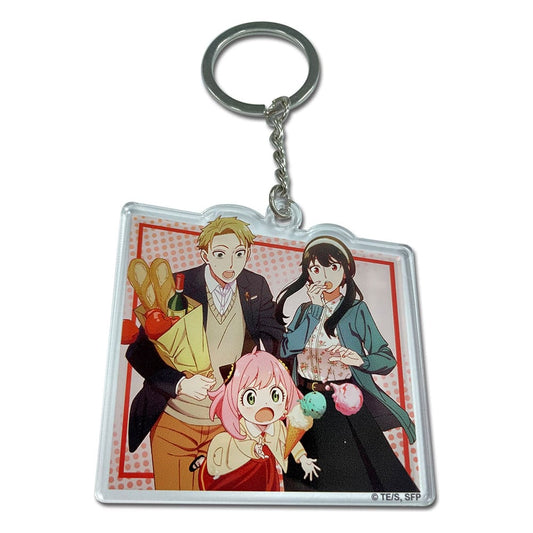 Spy x Family Acrylic Keychain Teaser Art 6 cm 0195284434662