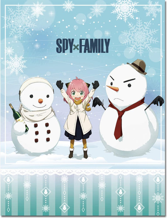 Spy x Family Blanket Snowman and Anya 117 x 152 cm 0195284820038