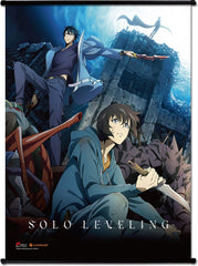 Solo Leveling Wall Scroll Sung Jinwoo Key Art 44 x 33 cm 0195284871108