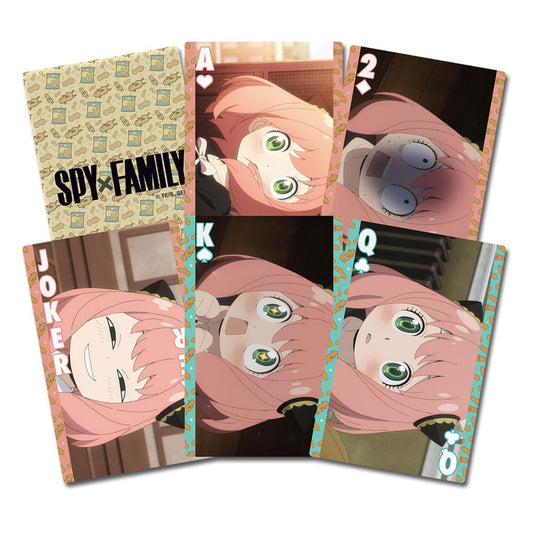 Spy x Family Playing Cards Anya Facial Expressions 0699858518333