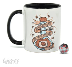 Glassstaff Gift Set Mug & Dice D20 Coffee Potion  8721117601400