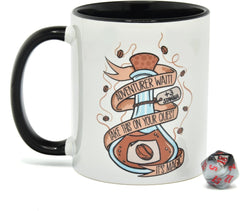 Glassstaff Gift Set Mug & Dice D20 Coffee Potion  8721117601400