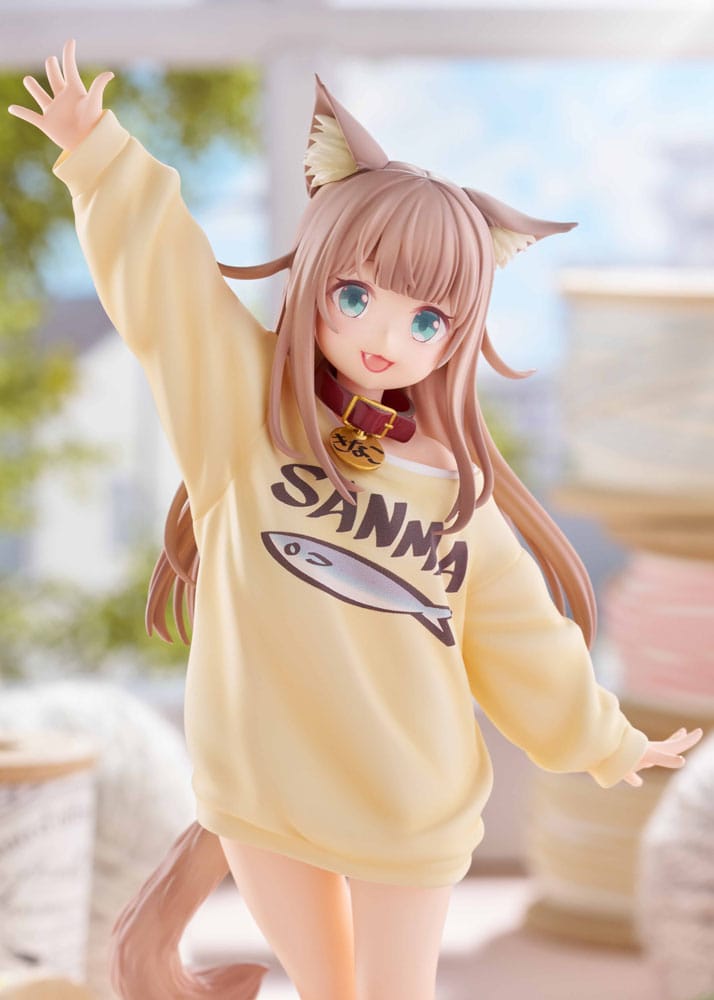 My Cat Is a Kawaii Girl Statue 1/6 Kinako Play With Ver. AmiAmi 21 cm 4595123918401