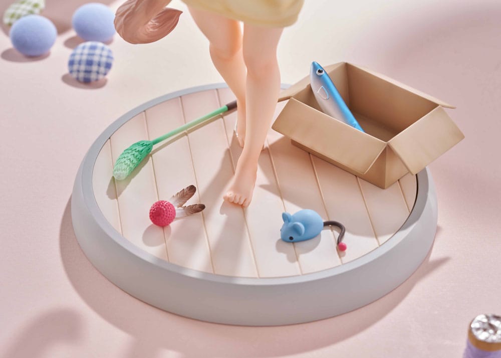 My Cat Is a Kawaii Girl Statue 1/6 Kinako Play With Ver. AmiAmi 21 cm 4595123918401