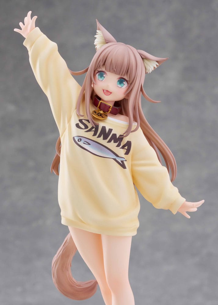 My Cat Is a Kawaii Girl Statue 1/6 Kinako Play With Ver. AmiAmi 21 cm 4595123918401