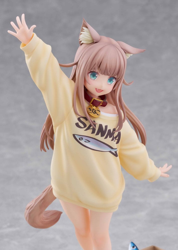 My Cat Is a Kawaii Girl Statue 1/6 Kinako Play With Ver. AmiAmi 21 cm 4595123918401