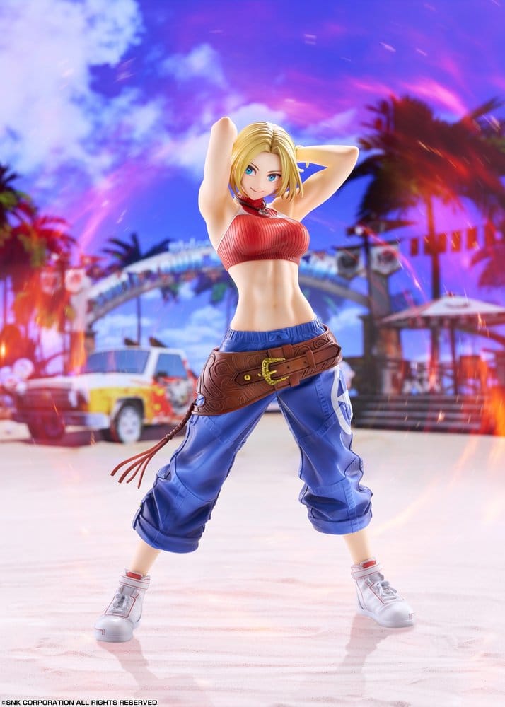 Fighting Girls Collection The King of Fighters XV PVC Figure 1/7 Blue Mary 26 cm 4595123918517