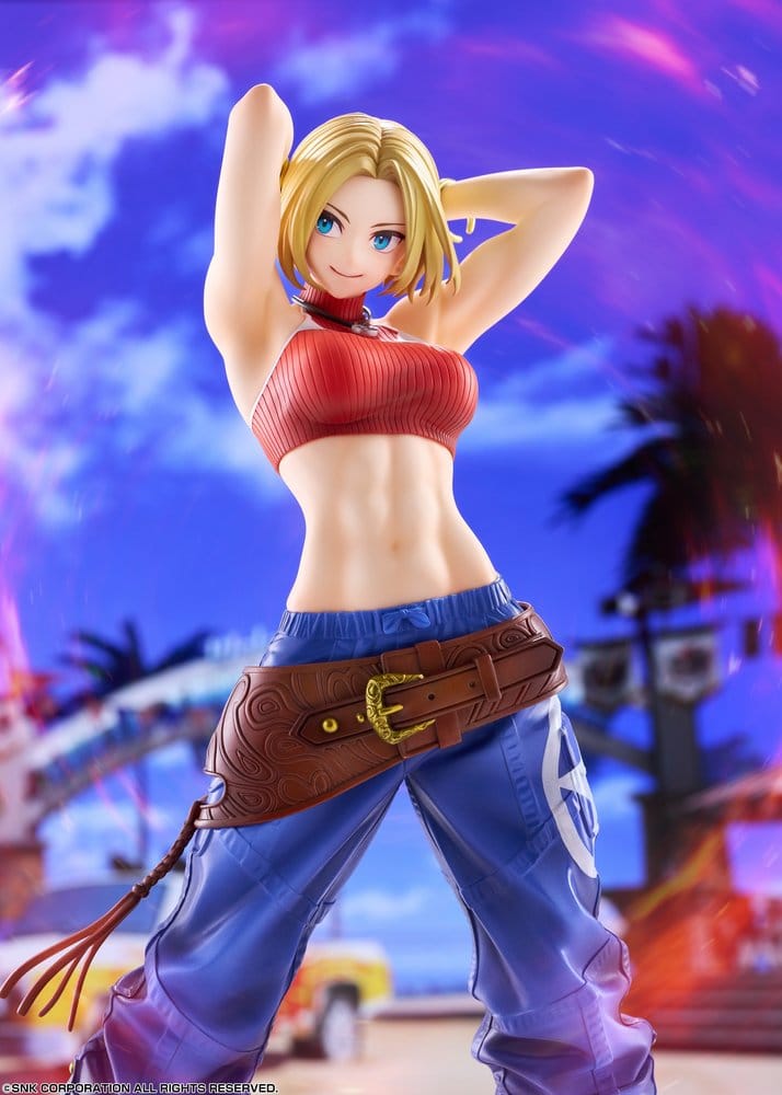 Fighting Girls Collection The King of Fighters XV PVC Figure 1/7 Blue Mary 26 cm 4595123918517
