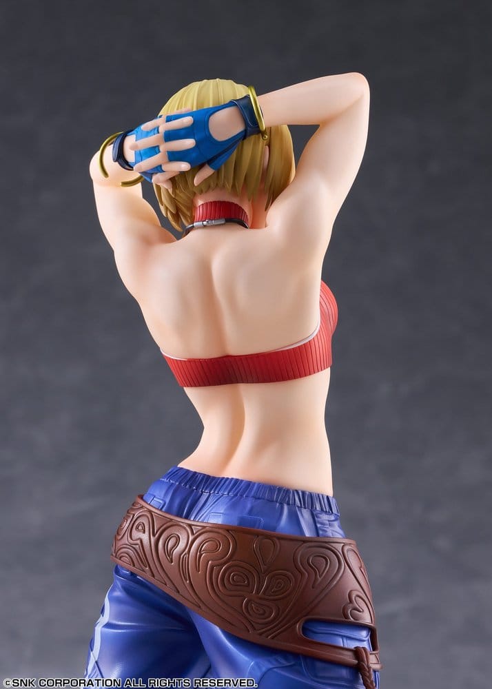 Fighting Girls Collection The King of Fighters XV PVC Figure 1/7 Blue Mary AmiAmi Limited Edition 26 cm 4595123918524