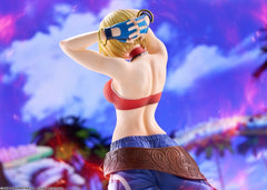 Fighting Girls Collection The King of Fighters XV PVC Figure 1/7 Blue Mary AmiAmi Limited Edition 26 cm 4595123918524