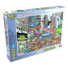 That´s Life City Edition Puzzle New York (1000 pieces) 8720077307995