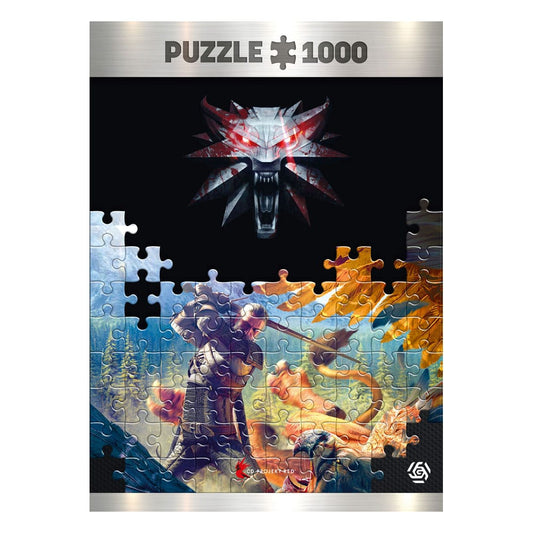 The Witcher Premium Puzzle Griffin Fight (1000 pieces) 5908305231233