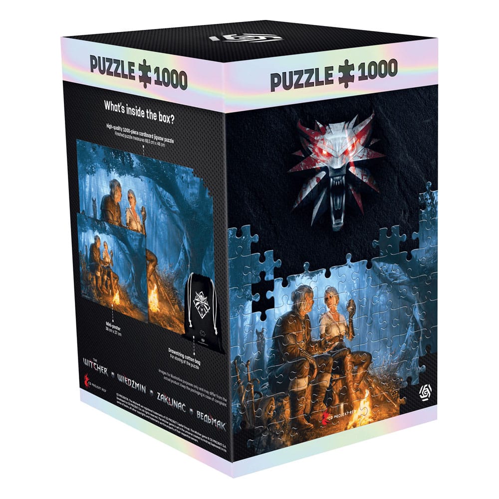 The Witcher Premium Puzzle Journey of Ciri (1000 pieces) 5908305233626