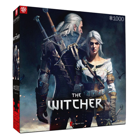 The Witcher Gaming Puzzle Geralt & Ciri (1000 pieces)  5908305236023