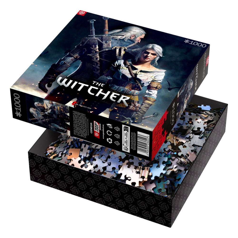 The Witcher Gaming Puzzle Geralt & Ciri (1000 pieces)  5908305236023