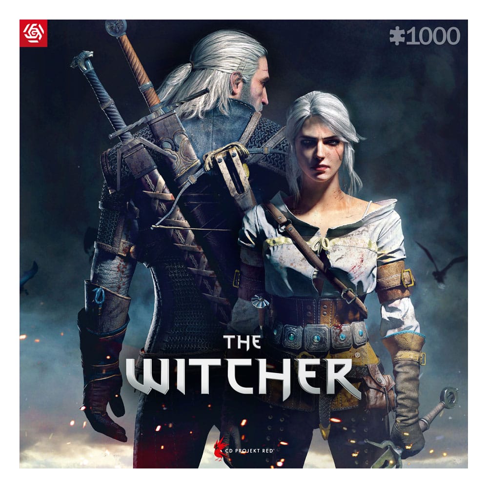 The Witcher Gaming Puzzle Geralt & Ciri (1000 pieces)  5908305236023