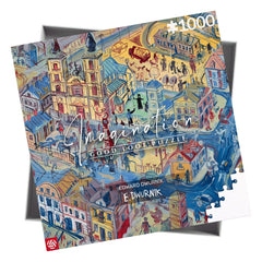 Edward Dwurnik Imagination Puzzle Radzymin (1000 pieces) 5908305239635