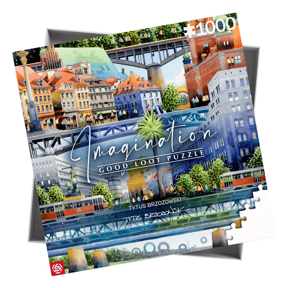 Tytus Brzozowski Imagination Puzzle Warsaw Bridges (1000 pieces) 5908305239666