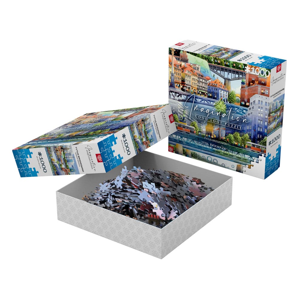 Tytus Brzozowski Imagination Puzzle Warsaw Bridges (1000 pieces) 5908305239666