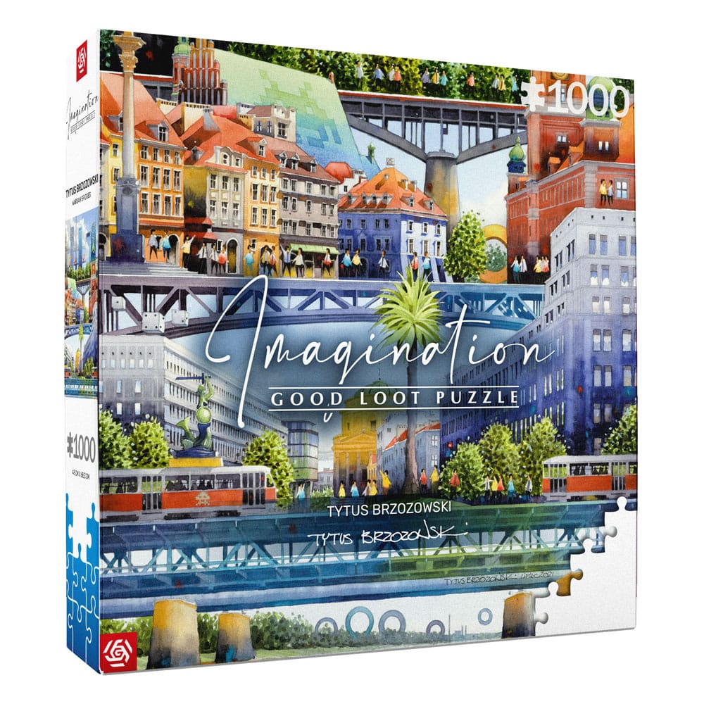 Tytus Brzozowski Imagination Puzzle Warsaw Bridges (1000 pieces) 5908305239666