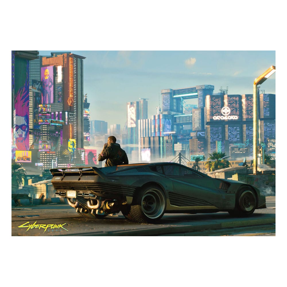 Cyberpunk 2077 Gaming Puzzle Mercenary on the Rise (1000 pieces) 5908305240341