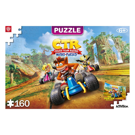Crash Bandicoot Kids Puzzle Team Racing Nitro-Fueled (160 pieces) 5908305240372