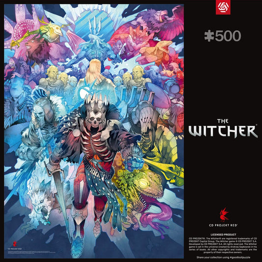 The Witcher Gaming Puzzle Monster Faction (500 pieces) 5908305242925