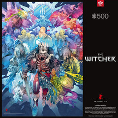The Witcher Gaming Puzzle Monster Faction (500 pieces) 5908305242925
