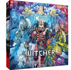 The Witcher Gaming Puzzle Monster Faction (500 pieces) 5908305242925