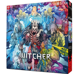 The Witcher Gaming Puzzle Monster Faction (500 pieces) 5908305242925