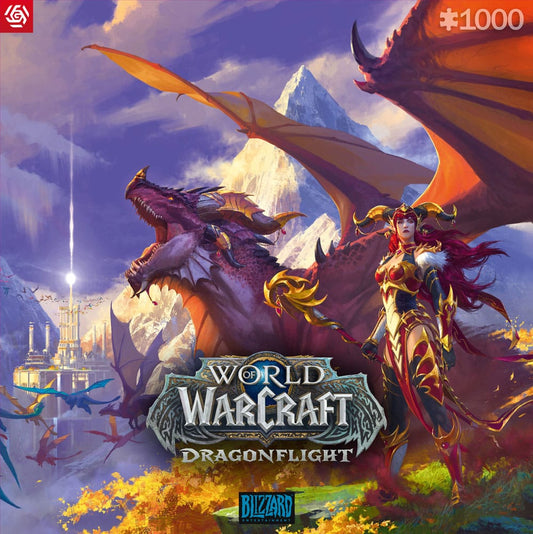 World of Warcraft Gaming Puzzle Dragonflight Alexstrasza (1000 pieces)  5908305242949