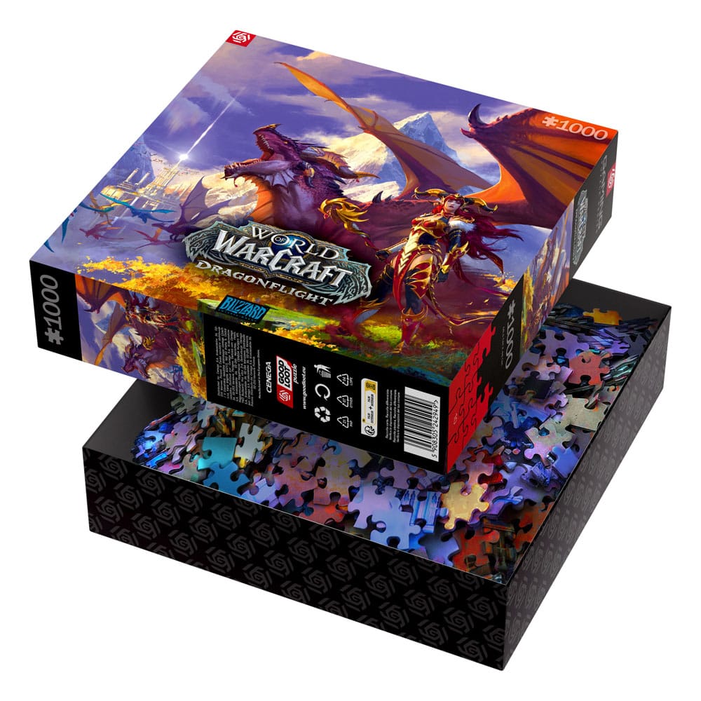 World of Warcraft Gaming Puzzle Dragonflight Alexstrasza (1000 pieces)  5908305242949