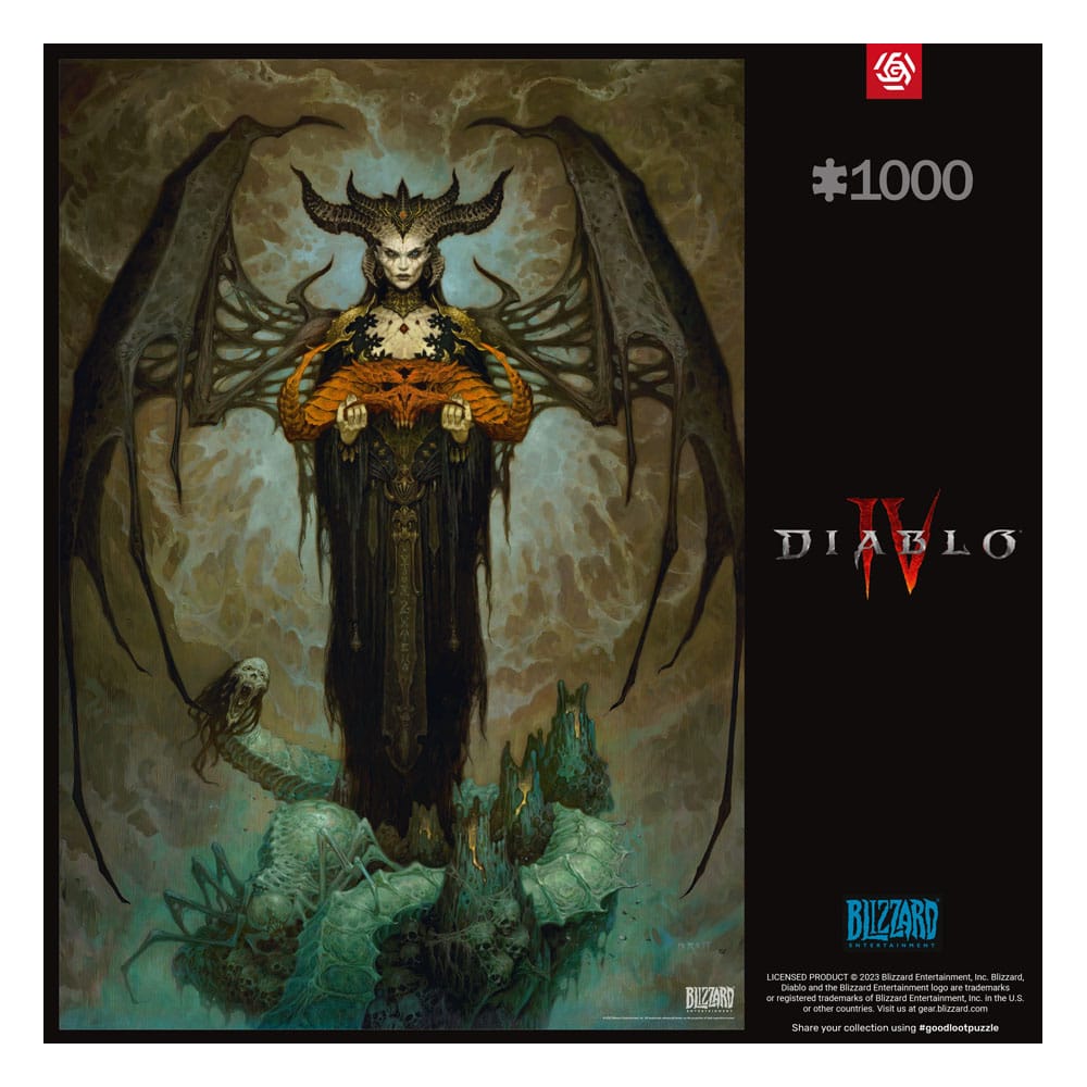 Diablo IV Gaming Puzzle Lilith (1000 pieces) 5908305242970